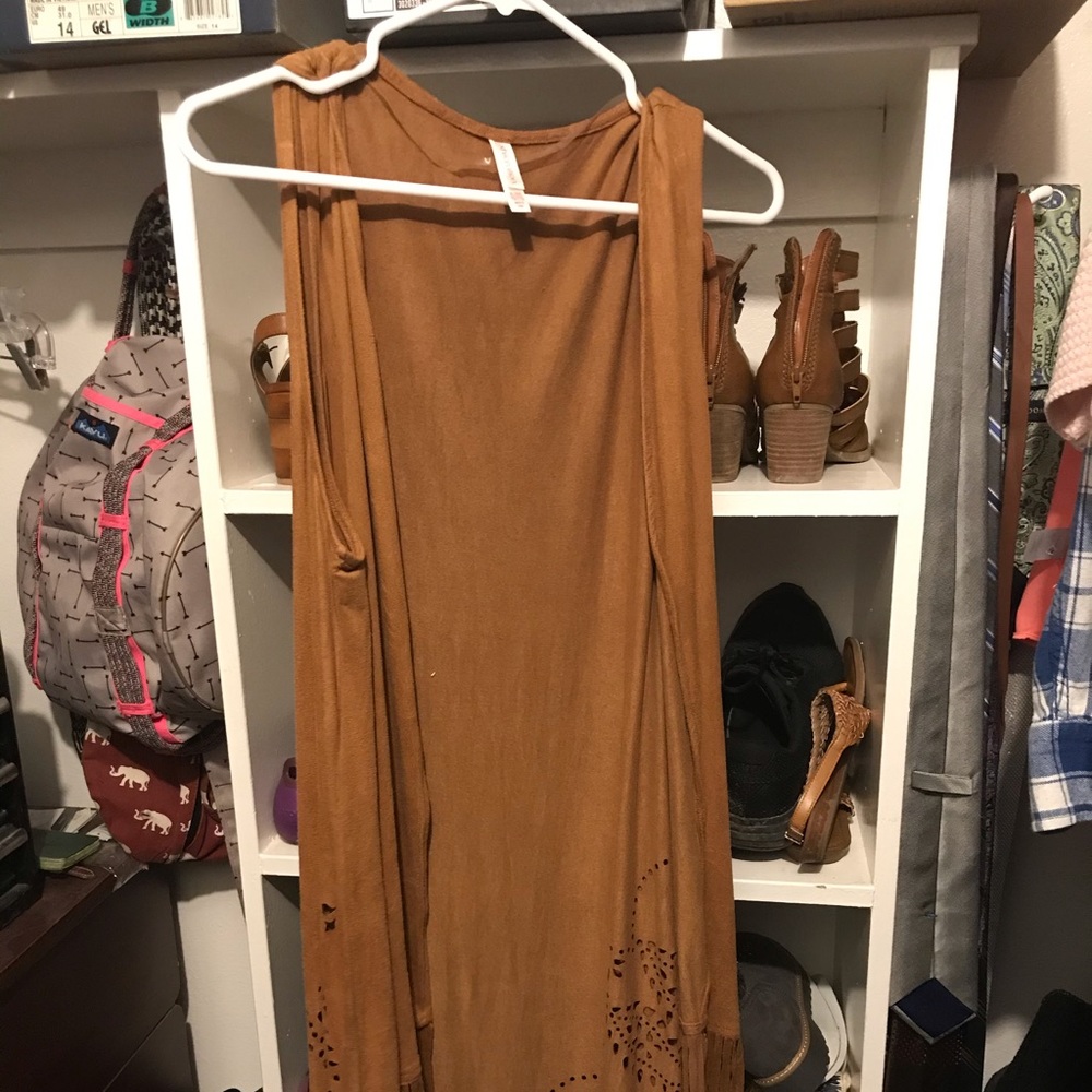 Tab, suede, Kimono